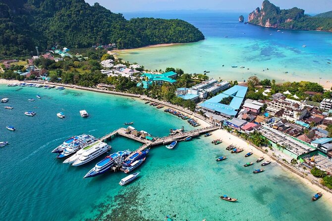Phi Phi Islands Tour by Luxury Big Boat from Phuket - Maya Bay and Loh Samah Bay, the signature coast