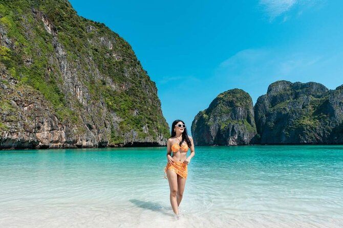 Phi Phi Islands Tour by Luxury Big Boat from Phuket - Pileh Lagoon snorkeling and Viking Cave wall paintings