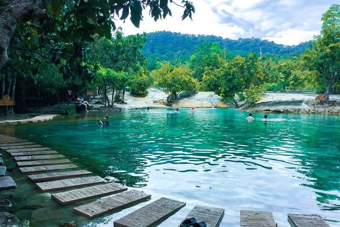 Phi Phi, Maya, and Bamboo Island Speedboat Tour from Krabi - Stop 3: Monkey Beach, see the monkeys from the boat