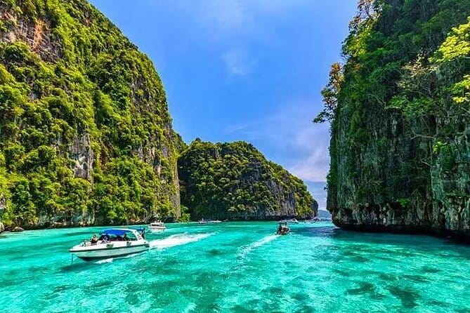 Phi Phi, Maya, and Bamboo Island Speedboat Tour from Krabi - Stop 5 and 6: Phi Phi Don snorkeling, then lunch and sightseeing