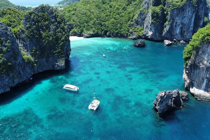 Phi Phi, Maya and Bamboo Islands Day Tour by Speedboat in Krabi - Bamboo Island snorkeling, with gear handled for you