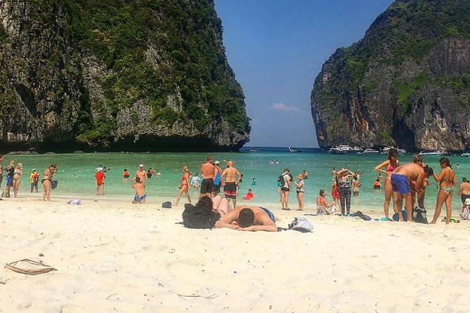 Phi Phi , Maya Bay & Khai Island snorkeling trip by Speed Boat - Stop 2: Loh Samah Bay, Viking Cave, and Monkey Beach