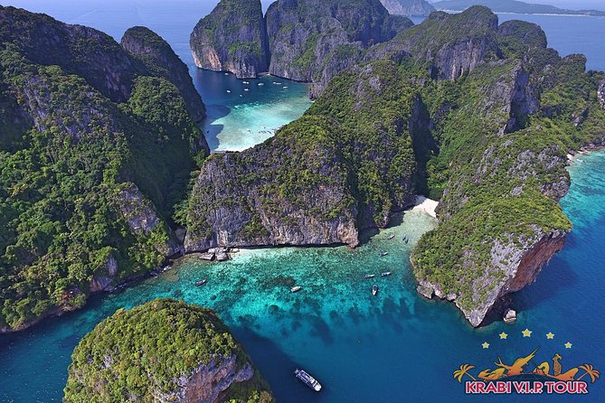 Phi Phi Tour from Krabi , Semi-Private Tour only 12 Guests - The stop-by-stop rhythm: Maya Bay, Bamboo Island, Pileh Bay, Ko Phi Phi Le