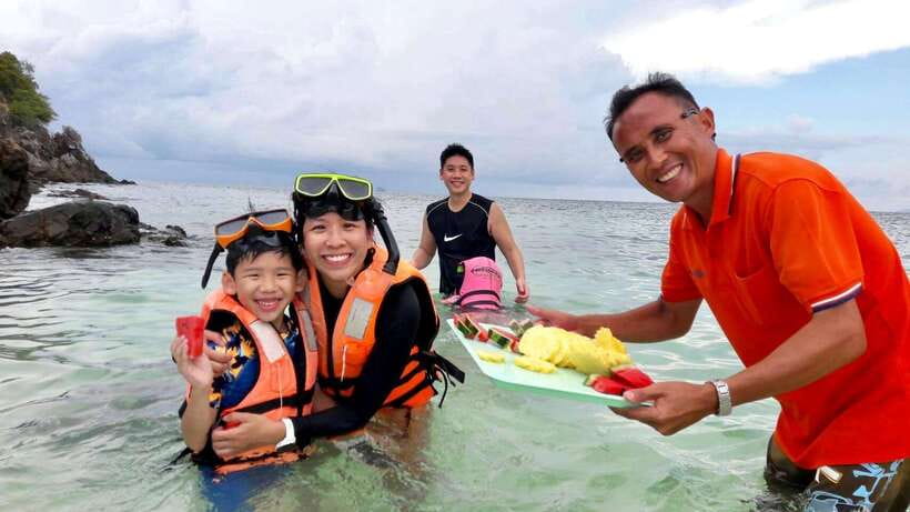 Phuket: 3 Khai Islands Relax & Snorkeling Half/Full Day Tour - Khai Nok Island: Shallow Reef Time and a More Relaxed Beach Finish