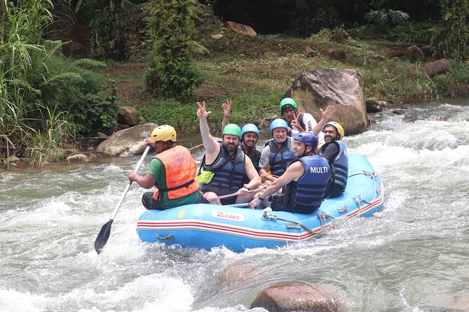 Phuket Adventure with White Water Rafting, Monkey cave and Zip Line+Optional ATV - Cave Temple, River Rafting, and a Waterfall Swim, Packed Into 10 Hours