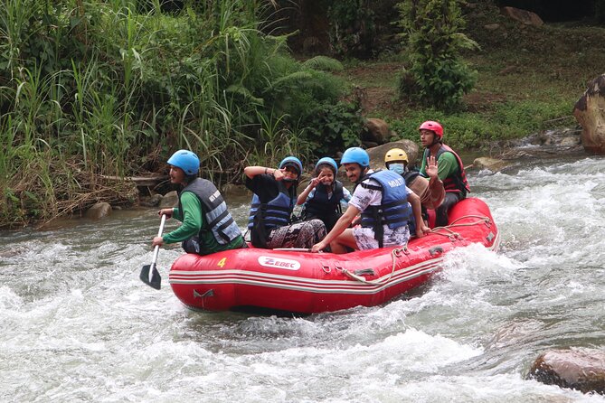 Phuket Adventure with White Water Rafting, Monkey cave and Zip Line+Optional ATV - Lunch, Free Time, and Ton Pariwat Waterfall Swim Time