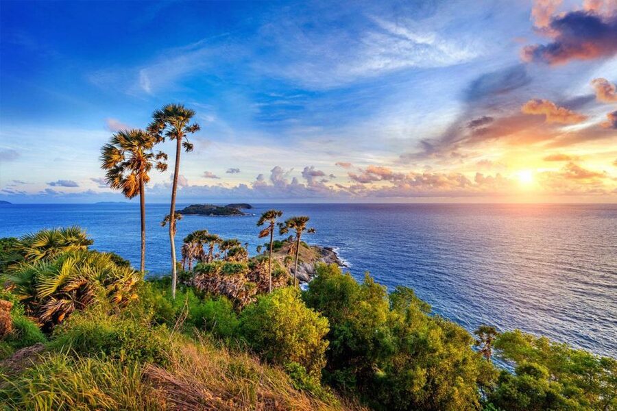 Phuket: Amazing Sunset View & Local Market Tour - Karon View Point first, panoramic views that set the mood