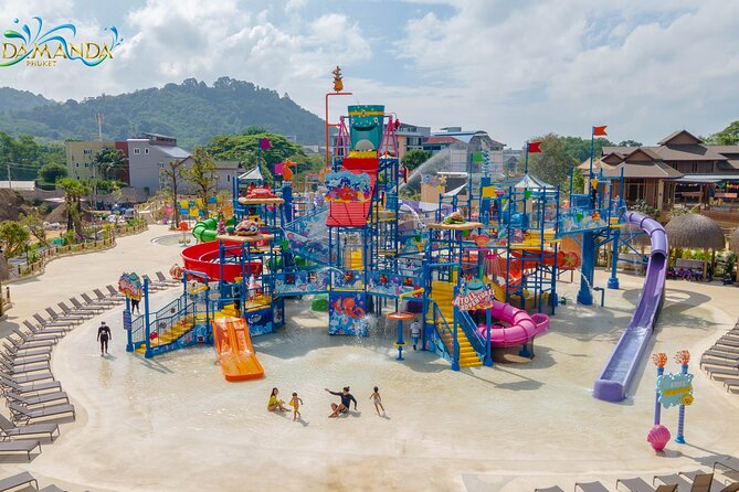 Phuket: Andamanda Water Park Admission Ticket - Floating village restaurant: local-style atmosphere, pricey meals