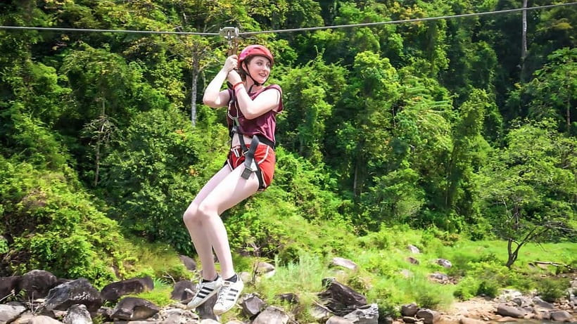 Phuket: Bamboo Rafting & ATV Ride (Optional) - Bamboo rafting in Khao Lak: calm water, clear guidance