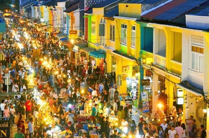 Phuket City Tour Sightseeing and Night Market Everyday - Sunday Walking Street (Lard Yai) and the Phuket Weekend Night Market: Shopping, Eating, and Energy Levels
