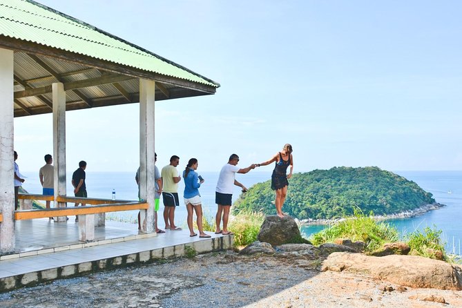 Phuket City Tour with Big Buddha, Wat Chalong & Scenic Viewpoints - Karon Viewpoint and Windmill Point: where the bay photos come from