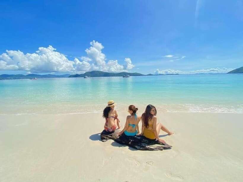 Phuket: Coral Yacht Boat Tour to Coral Island with Sunset - Yanui Bay and the Raya stops: reefs, fish, and how to time your snorkeling