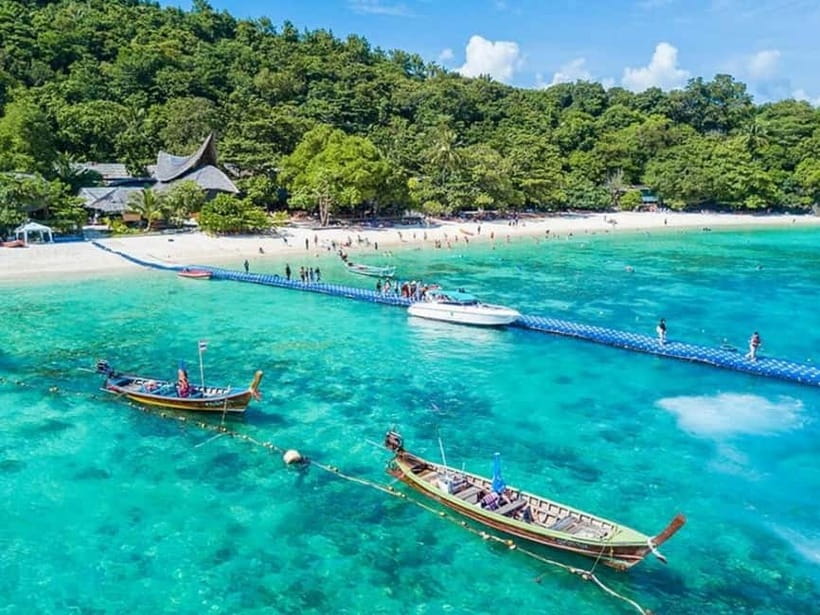 Phuket: Day Trip to Coral and Racha Island by Speedboat - Racha Island (Raya), white sand time with water that feels clear