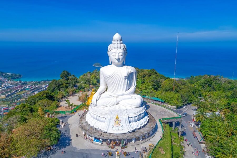 Phuket: Eco-Rider ATV Journey and Big Buddha View - Big Buddha Views, What You Can See During Renovations