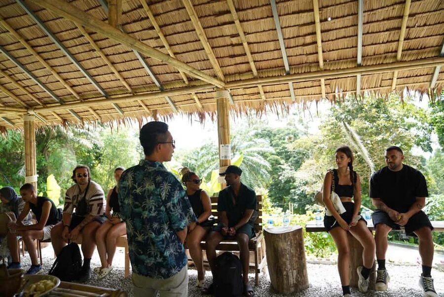 Phuket: Elephant Sanctuary Guided Tour with Hotel Transfers - Entering Patong Hill Tribe Elephant Village Without the Entertainment Extras