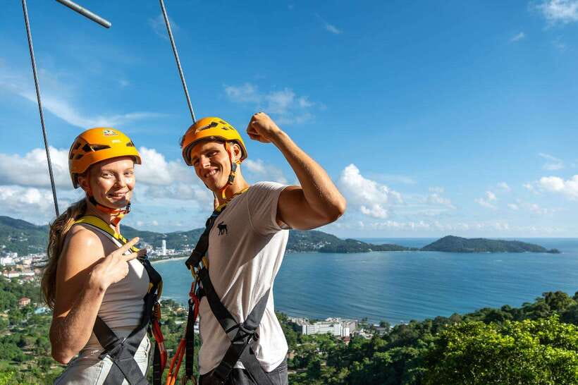 Phuket: Erawan Zipline Adventure with Ocean Views in Patong - Patong Zipline Basics: Where It Starts and How the Course Feels