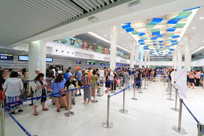 Phuket Fast Track Immigration From Aircraft to Arrival Hall - Departure option and the Premium Lounge window