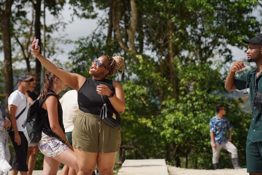 Phuket: Guide Tour to Patong Elephant Sanctuary - Caretaker-Style Feeding: Cutting Banana Trees and Harvesting Grass