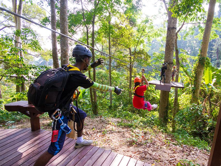 Phuket: Hanuman World Zip Line Adventure - Flying Over the Jungle, Line by Line