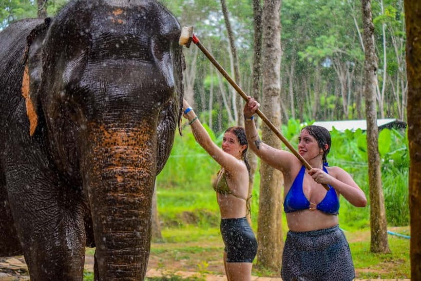 Phuket: Happy Hour Feed and Rain Shower with Elephant - What to Bring: The Practical Pack List for Getting Wet