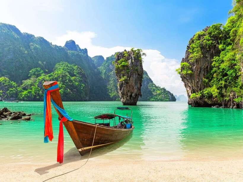 Phuket: James Bond Island by Longtail Boat Small Group Tour - Wat Suwan Khuha (Monkey Cave): Statues, Cave Temple Vibes, and Monkey Energy