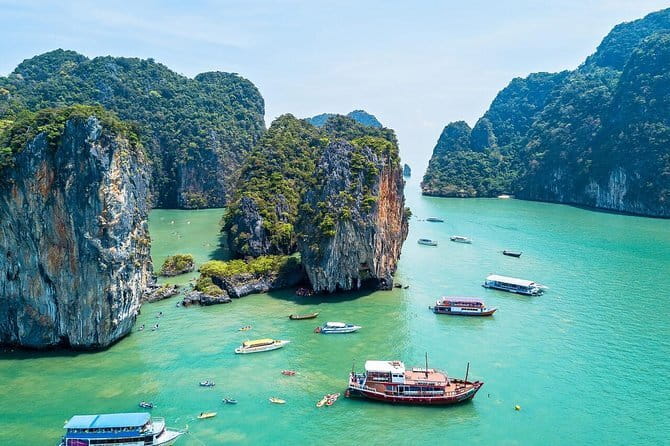 Phuket: James Bond Island by Speedboat - Hong Island canoeing through mangroves and hidden lagoons