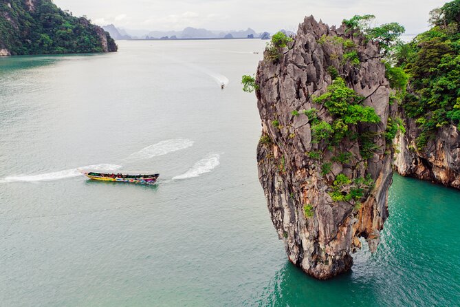 Phuket: James Bond Island + Canoe Longtail Small Group Boat Tour - James Bond Island: The 20-Meter Cliff and the Photo Moment