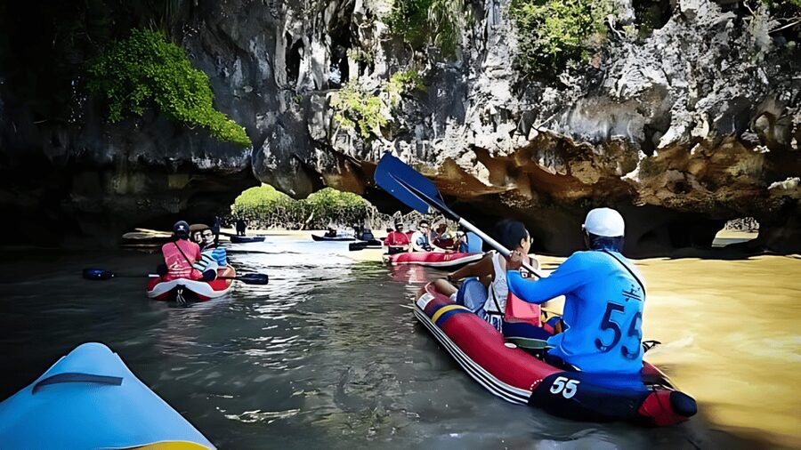 Phuket: James Bond Island Sea Canoe with lunch by Big Boat - Price and value: $67 for an active Phang Nga Bay day