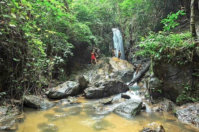 Phuket Jungle Trekking Experience at Khao Phra Taew National Park - Tonsai Waterfall: Cooling Off, Jungle Shower, and Photo Time