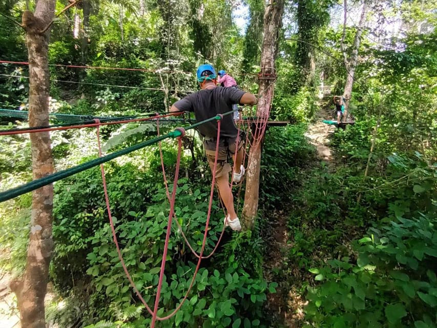 Phuket: Jungle Xtrem Adventures and Zipline Park - From hotel pickup to your first briefing in Phuket