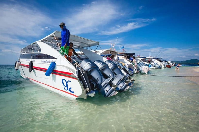 Phuket: KHAI ISLANDS TOUR with LUXURY SPEEDBOAT - Getting on the water: what the speedboat setup means