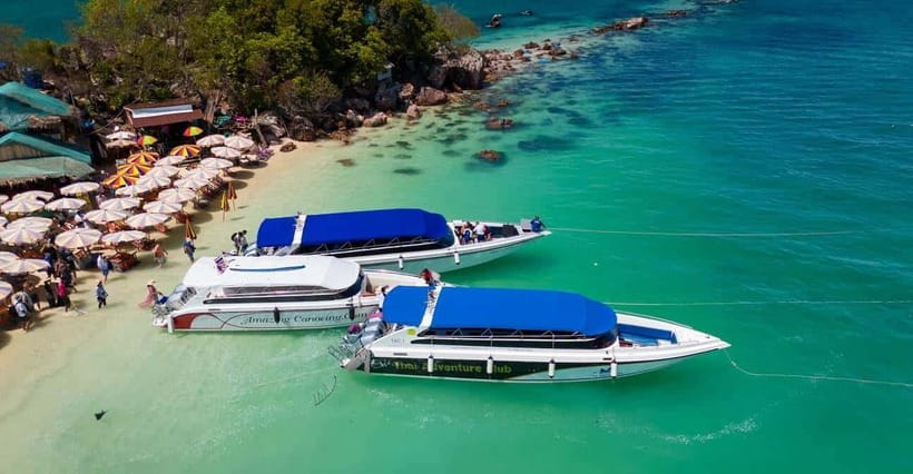 Phuket: Khai Nok, Khai Nai, and Khai Nui Island Day Trip - Crowds, chairs, and small extra costs to expect