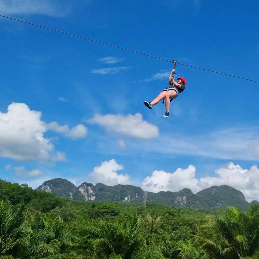 Phuket: Monkey Cave, Water Rafting, Zipline with ATV Option - White-water rafting on a 5-kilometer course: the real reason to go