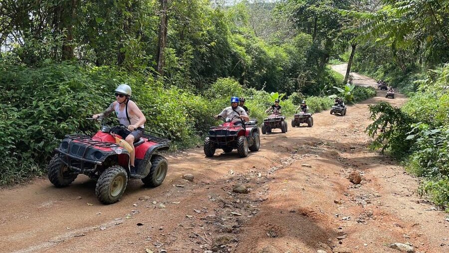Phuket Paradise Adventure: Zipline, ATV Adventure - Zipline high above Phuket: 10, 18, or 32 points and the height factor