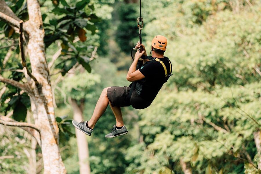 Phuket: Paradise Jungle Zipline Adventure - The zipline course itself, spiral stairs, net walks, and the 500-meter run