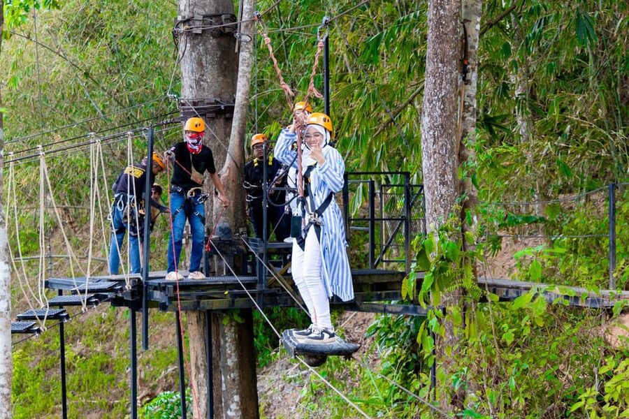 Phuket: Rainforest Eco Zipline Expedition - The zipline circuit: 10, 18, or 32 platforms and what changes