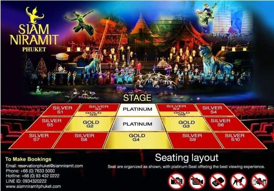 Phuket: Siam Niramit Show with Optional Dinner Buffet - Selected Seating Area: Why Your Ticket Choice Matters