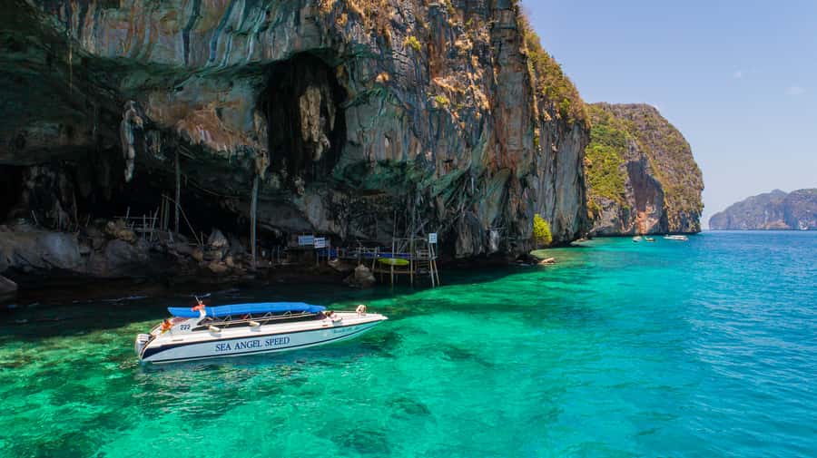Phuket: Speedboat Day Trip to Phi Phi and Maya Bay - Getting Started At Sea Angel Cruise Pier: Transfers, Breakfast, and Safety Briefing