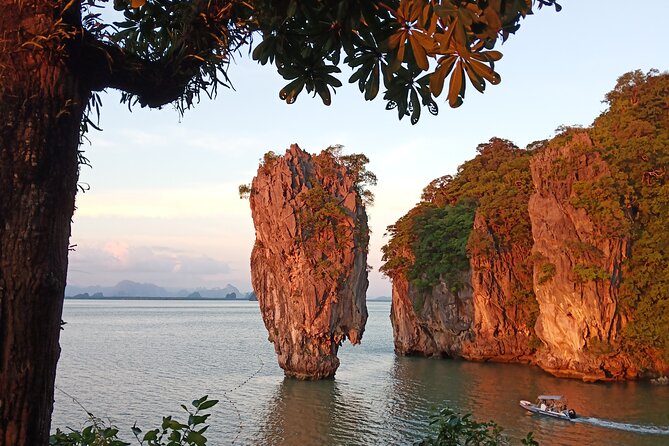 Phuket Sunset Big Boat Trip To Phang Nga Bay & James Bond Island - James Bond Island after crowds, with time for movie-landmark photos