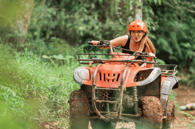 Phuket: White Water Rafting, ATV, and Zipline Adventure - Waterfall time and the cooling-off moment