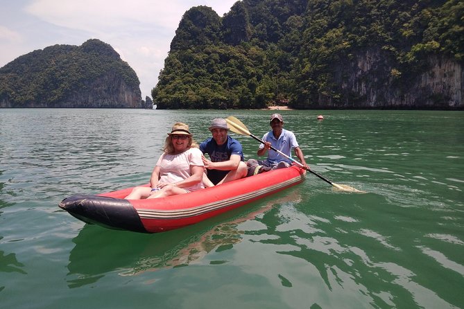 Premium James Bond Island By Speedboat from Phuket - Naka Island or Zcoco beach: the payoff hour for salty hair