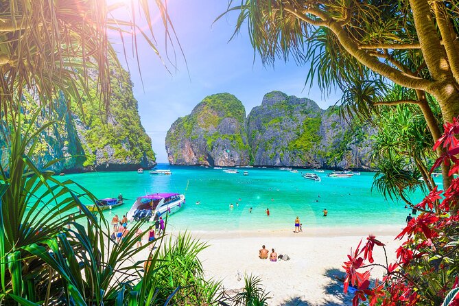 Premium Phi Phi, bamboo island tour Speed Catamaran - Koh Khai Nai: egg-shaped island time for swimming and reef views