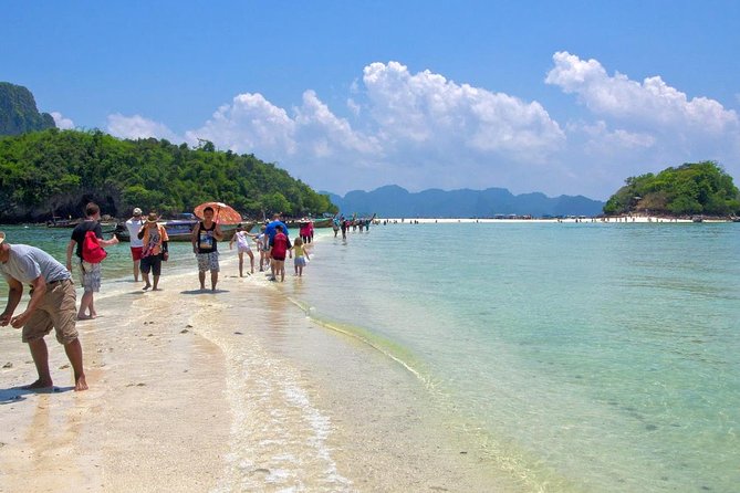 Private 4 Island Speed Boat Tour from Krabi - Chicken Island (Koh Gai): great photos, easy snorkeling, and a famous rock look