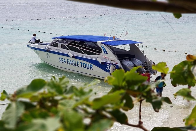 Private 4 Island Speed Boat Tour from Krabi - Island stop one: Tup Island sandbar time and that first swim rush