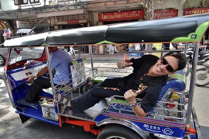 Private Bangkok Night Tour by Tuk Tuk with Dinner - Wat Arun after dark: where the best images usually come from