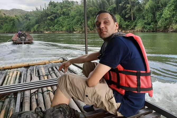 Private Erawan Waterfall, River Kwai, Death Railway Tour from Bangkok - War Sites First: JEATH Museum and Kanchanaburi Cemetery
