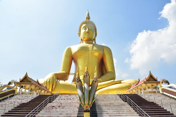 Private Excursion to Ayutthaya, World Heritage site and Ang-Thong Discovery - The Market, Tuk-Tuk Ride, and Local Life Between Temples