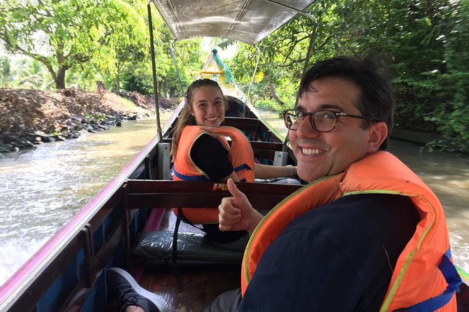 Private Excursion to Maeklong Railway and Floating Markets - Floating market walking, plus the tasting and shopping time