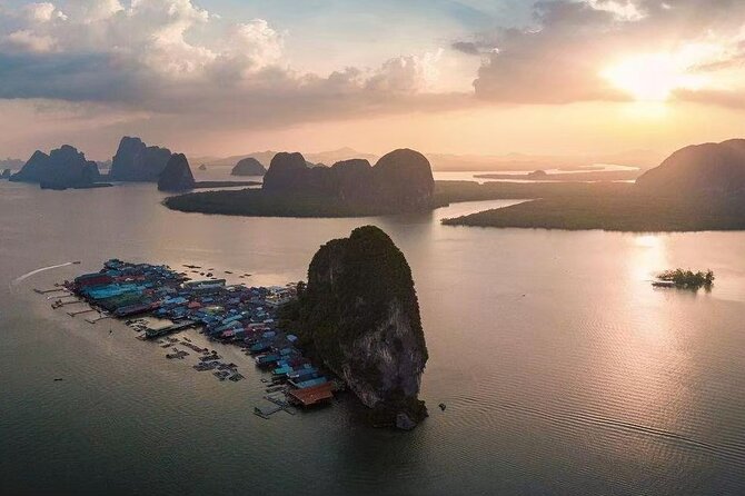 Private James Bond Island Canoeing Long-tail Boat Tour w/ Lunch - Ko Panyi lunch on a floating village of stilts