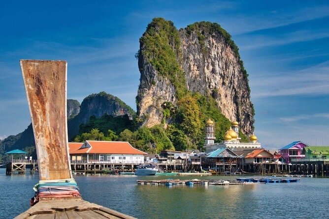 Private James Bond Island Canoeing Long-tail Boat Tour w/ Lunch - Phang Nga Bay scenery by long-tail boat, twice in the day